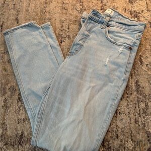 Abercrombie & Fitch Light Blue High Rise Jeans
